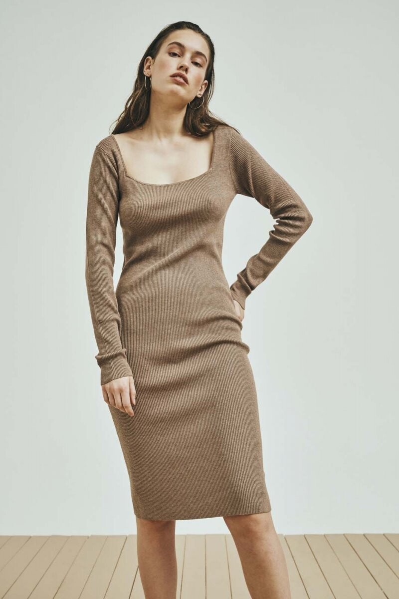 Norr Flora Knitted Dress
