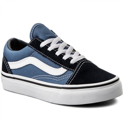 VANS OLD SKOOL KIDS - NAVY/TRUE WHITE VANS OLD SKOOL KIDS - NAVY/TRUE WHITE