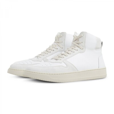 GARMENT PROJECT - LEGACY MID - WHITE LEATHER/SUEDE