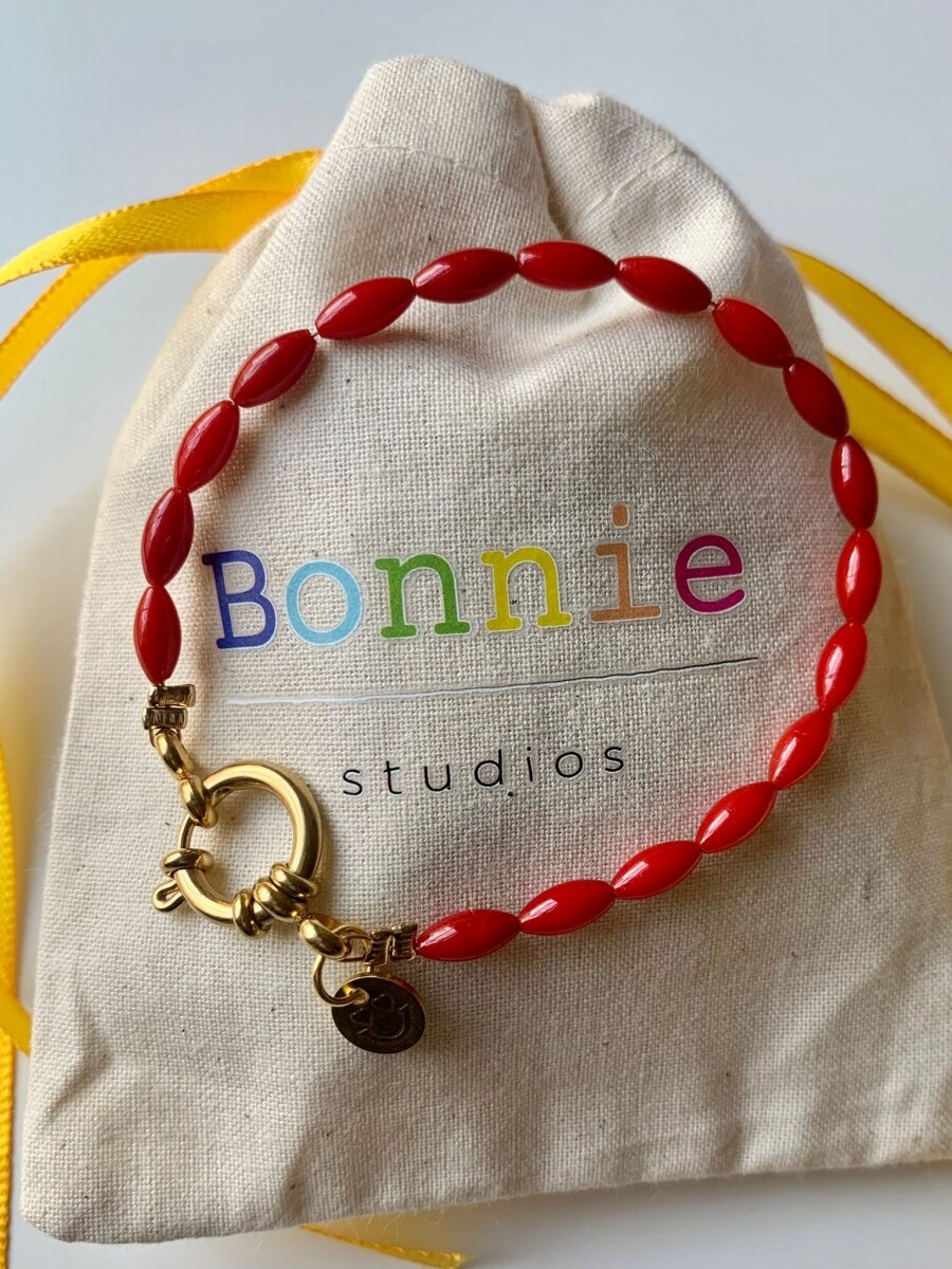 Bonnie Studios Tommy Bracelet Red