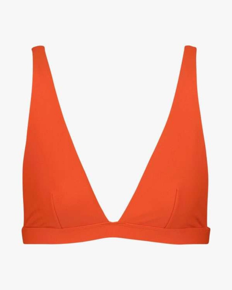 Another Label bikini top - Tangerine