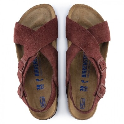 Birkenstock Tulum Soft Footbed
Suede Leather - Chocolate / Narrow fit