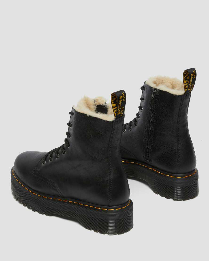 Dr Martens Jadon FL Black Pisa zwart 25637001