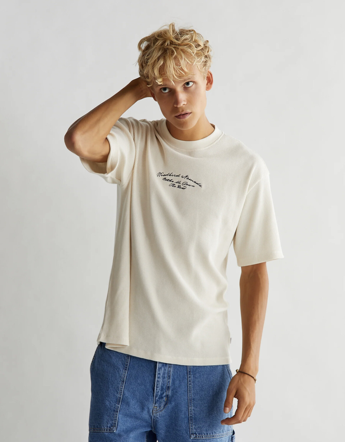 Woodbird Cole road tee Off White 2316-414