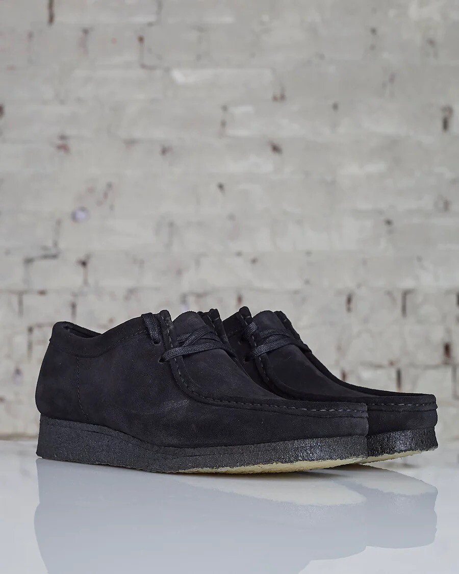 Clarks Originals Wallabee / Black Suede - Unisex(wmns sizes) 261555197