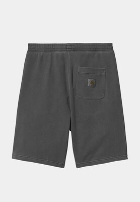 Carhartt Wip Nelson Sweat Short Black garment Dyed I030130