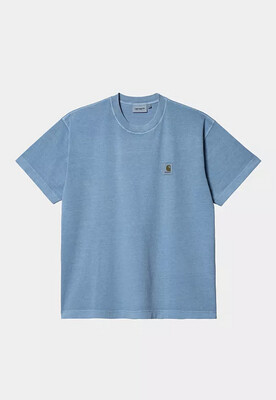 Carhartt S/S Nelson T- shirt Piscine Garment Dyed I029949