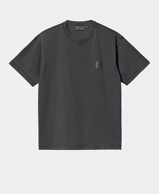 Carhartt S/S Nelson T- shirt Black Garment Dyed I029949