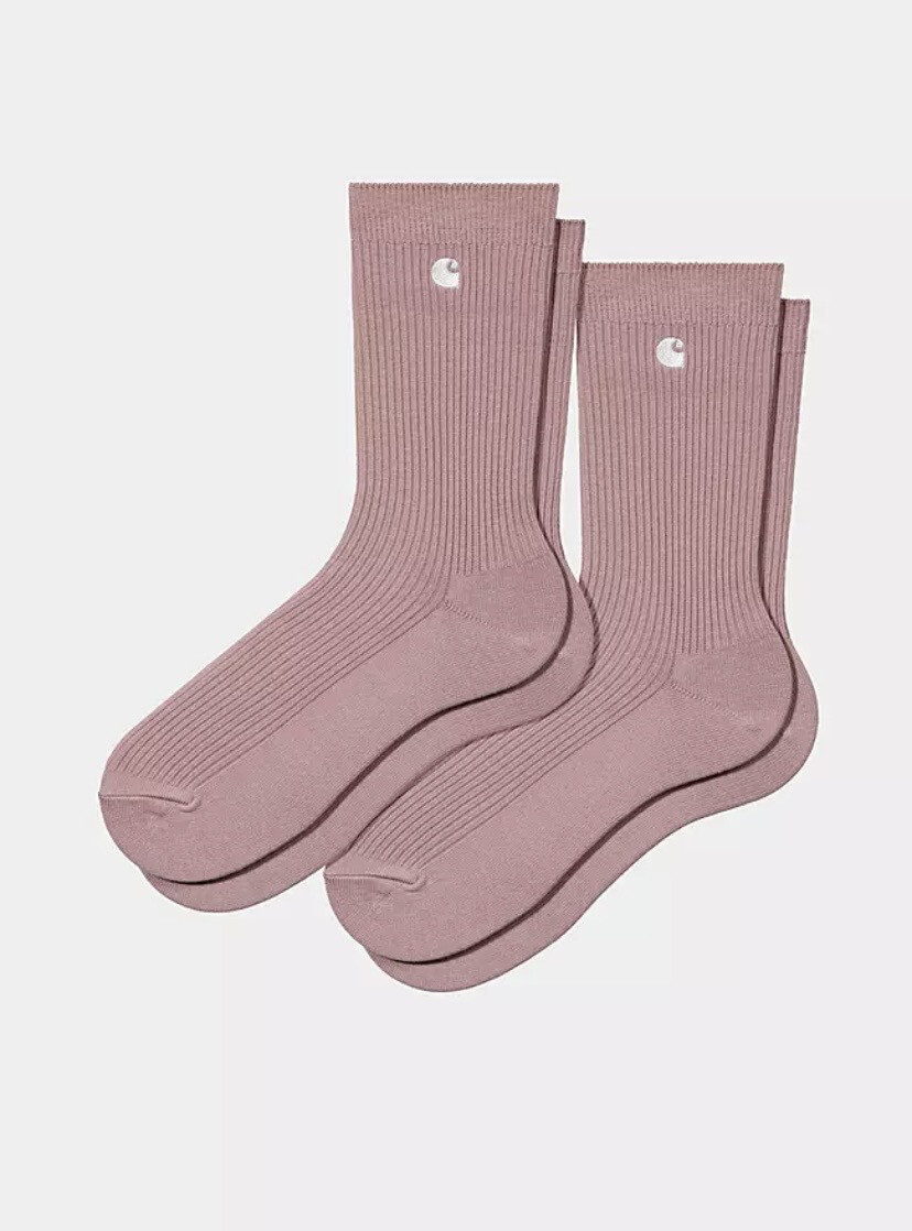 Carhartt Wip Madison Pack socks Dahlia White I030923.1