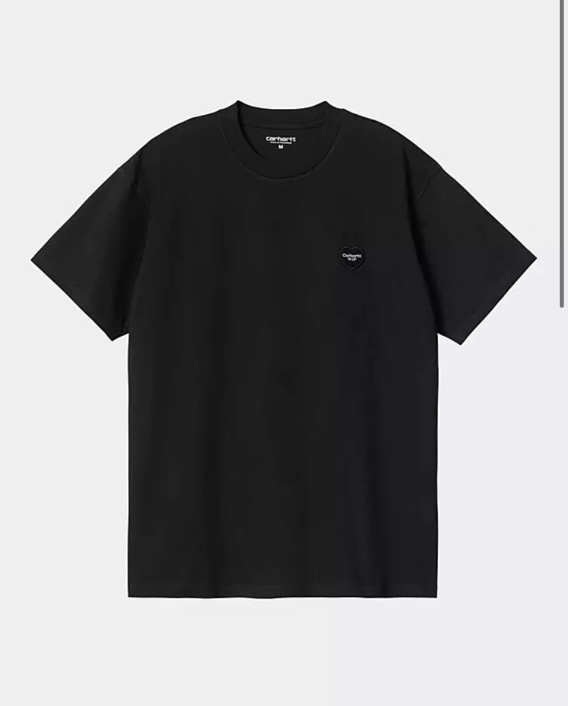 Carhartt WIP S/S Double Heart T-shirt Black I032155