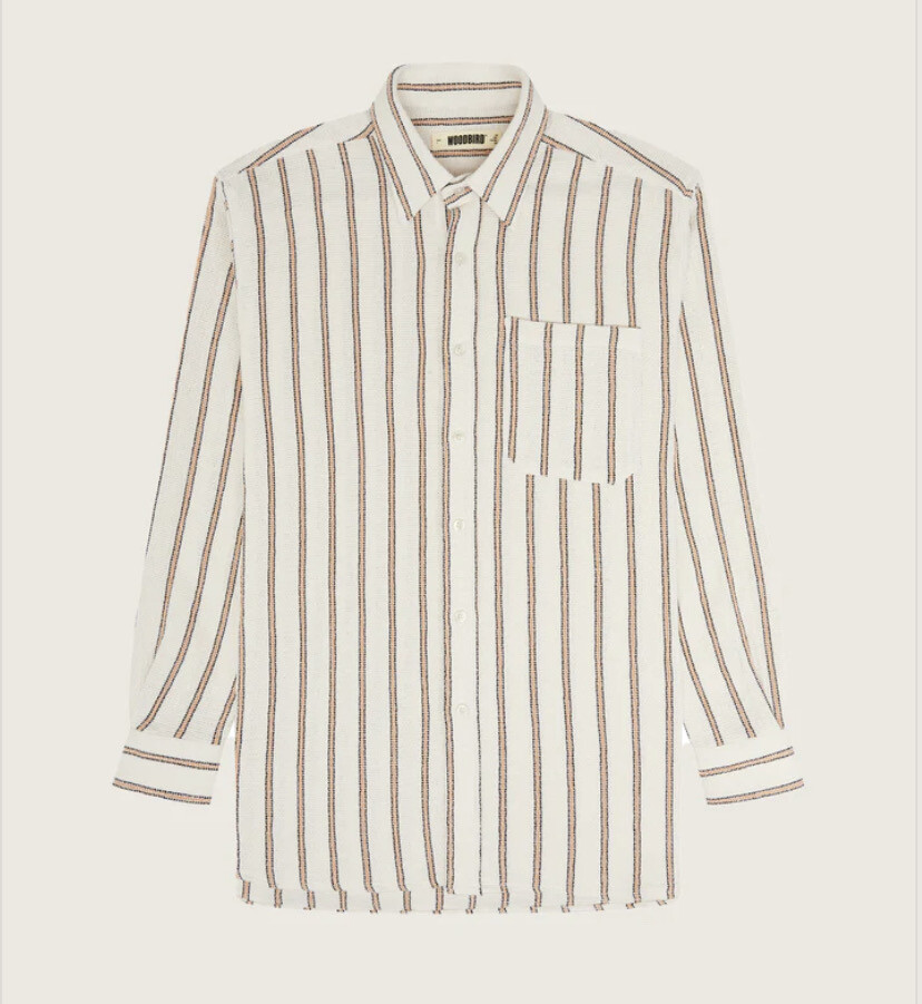 Woodbird Yuzo Knibe Shirt Off White 2346-704