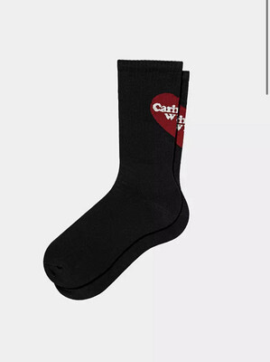 Carhartt WIP Heart socks black I032118
