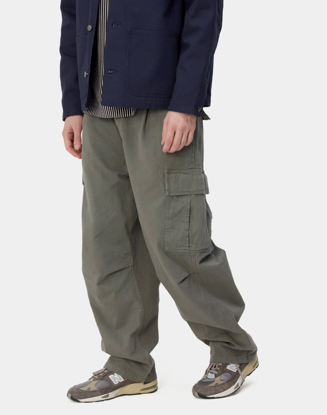 Carhartt WIP Cole Cargo pant Smoke green garment I031218