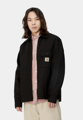 Carhartt WIP Rainer Shirt Jacket Black Garment Dyed I033276