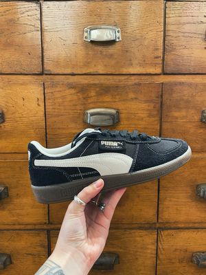 Puma Palermo Vintage Black-Frosted Ivory 396841-0004