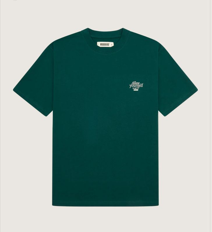 Woodbird Baine Eat Tee Sport Green 2436-409