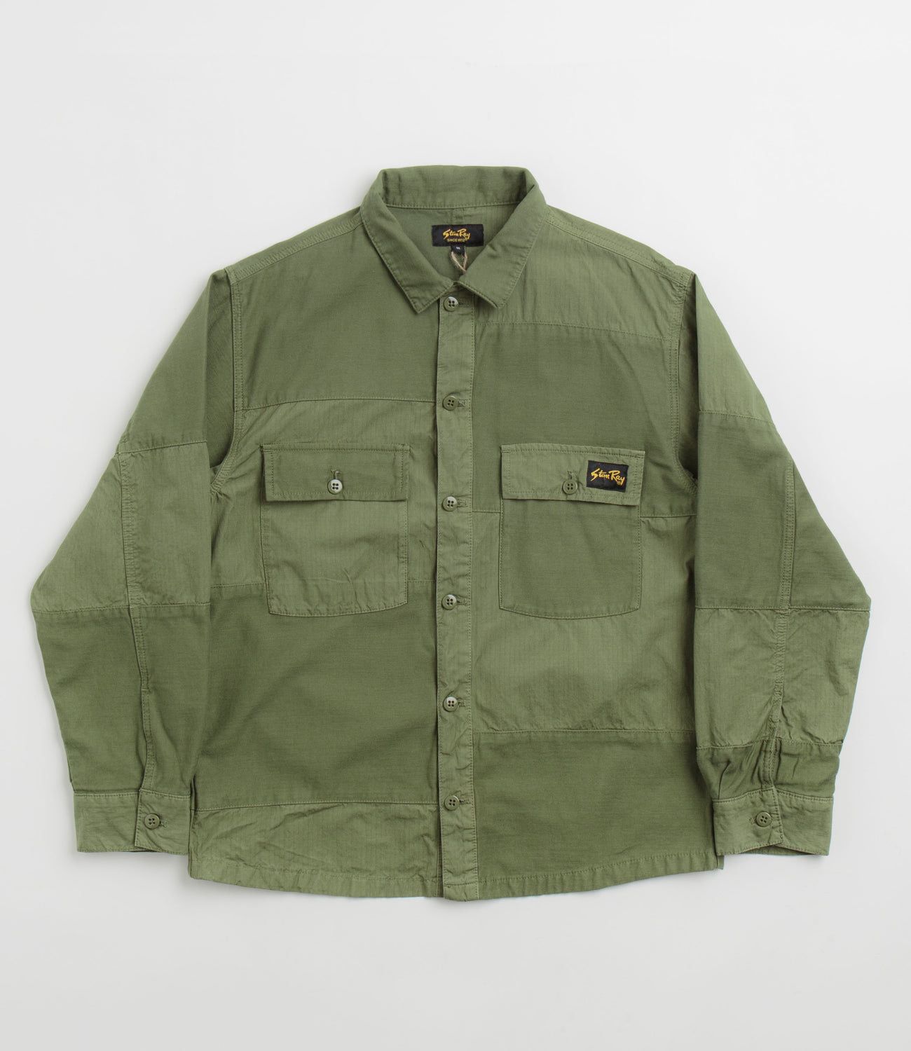 Stan Ray CPO Shirt Olive SateenRipstop Mix AW2402137