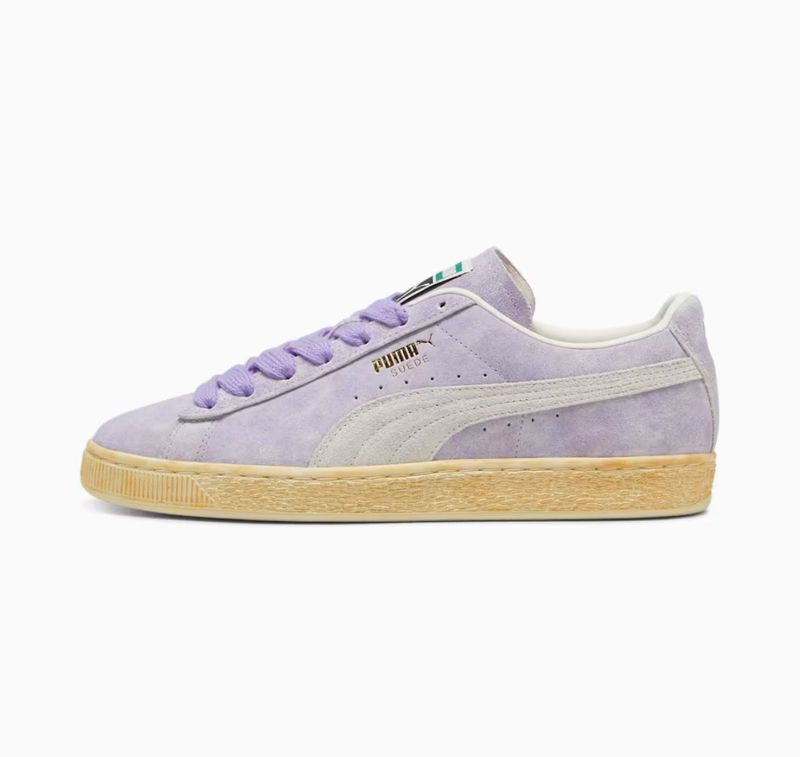 Puma Suede Faded Lavender Alert - Frosted Ivory 399654-03 Puma Suede Faded Lavender Alert - Frosted Ivory 399654-03