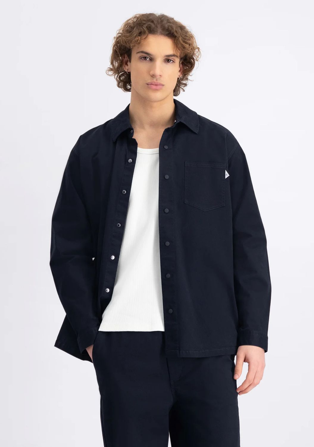 Law of The Sea Euterpe Soft Twill Shirt Sky Captain 10037