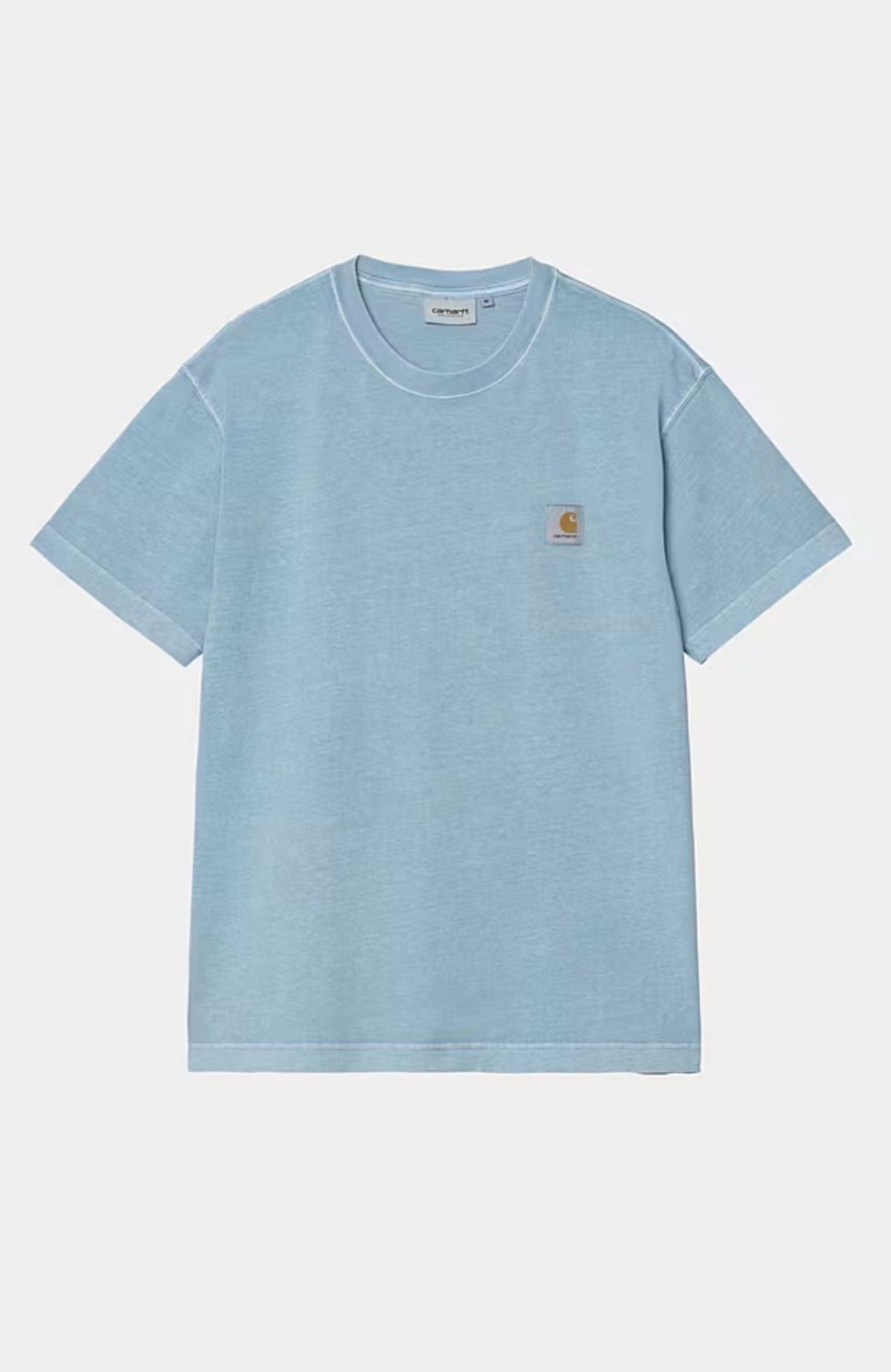 Carthartt WIP S/S Nelson T- shirt Clay Blue Garment Dyed I029949