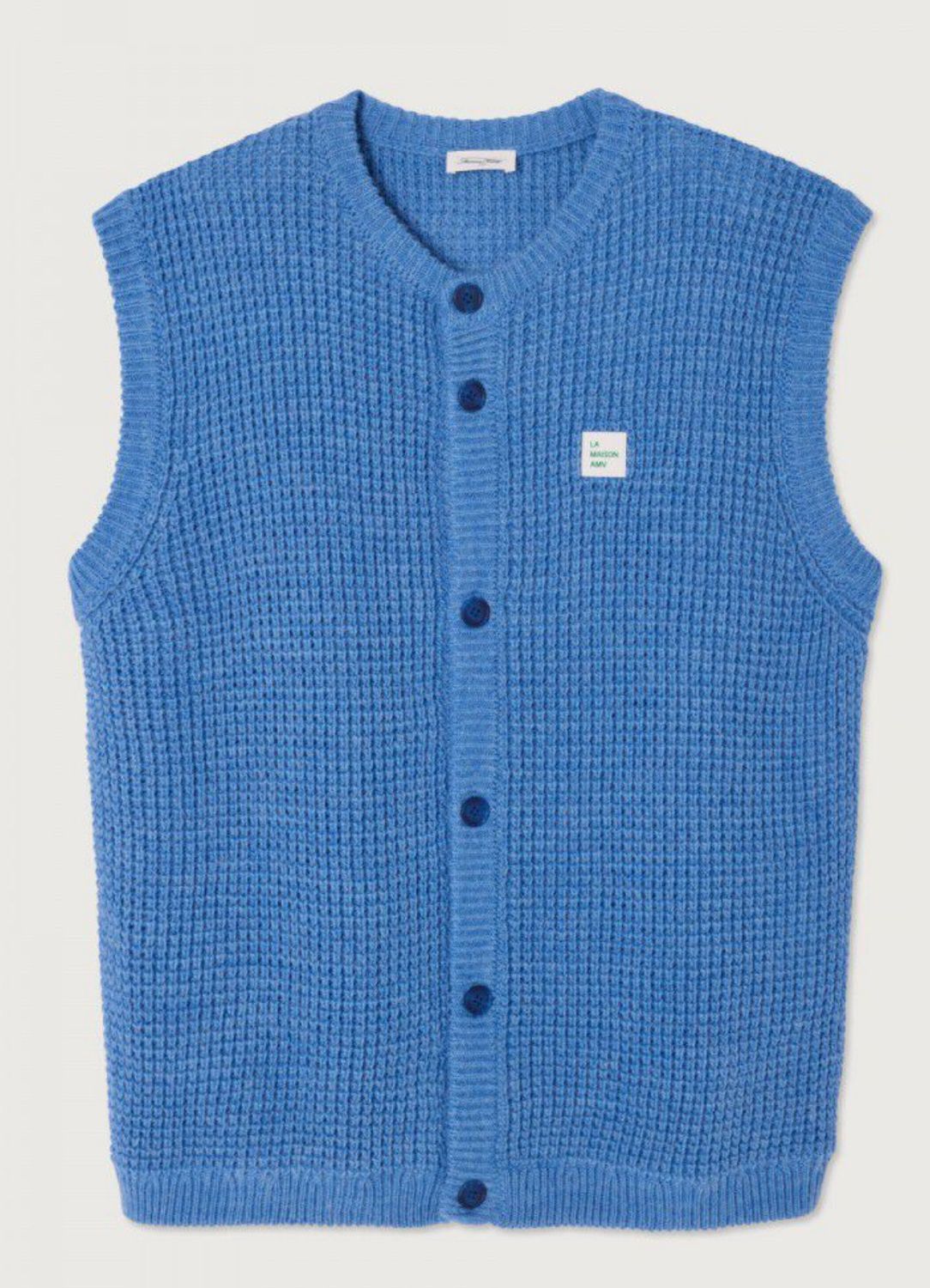 American Vintage GILET CRASHWAY Fjord Melange MCRA19B