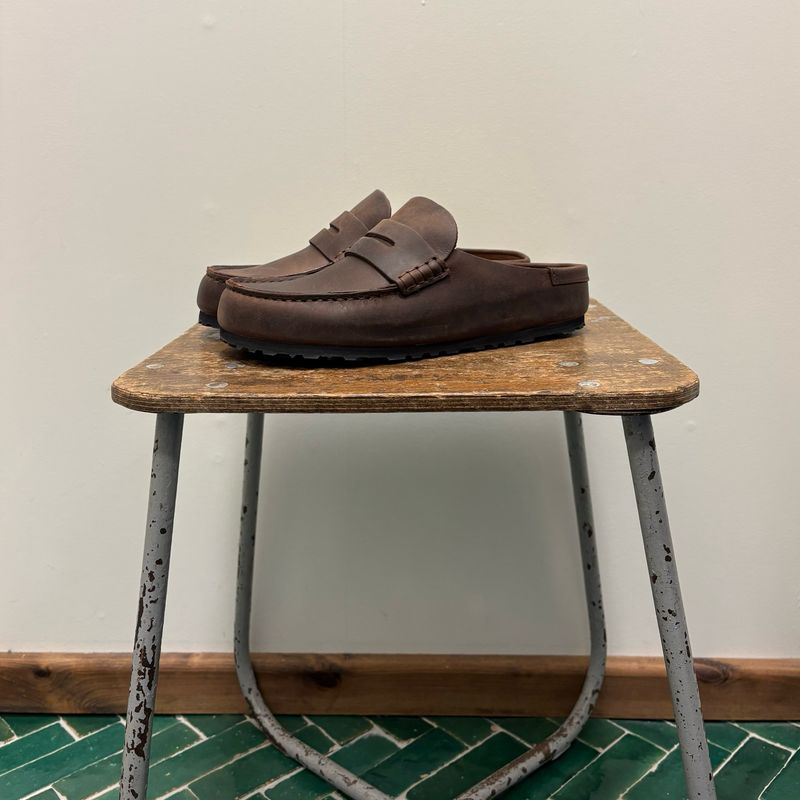 Birkenstock Naples Wrapped Oiled Leather Unisex Habana 1029700