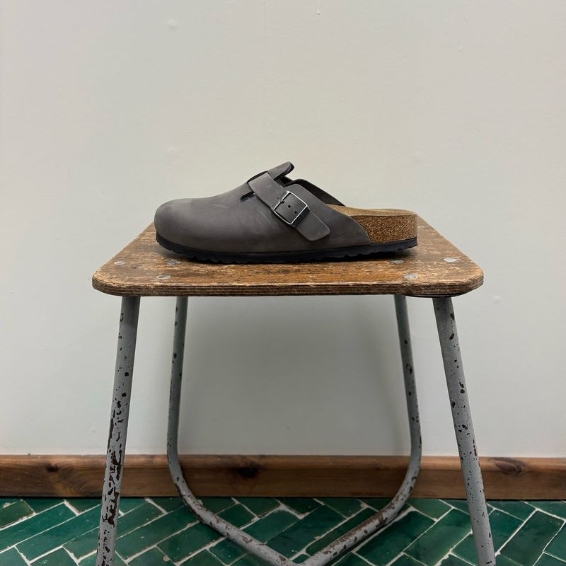 Birkenstock Boston Soft Footbed Oiled Leather Un Iron 1013256