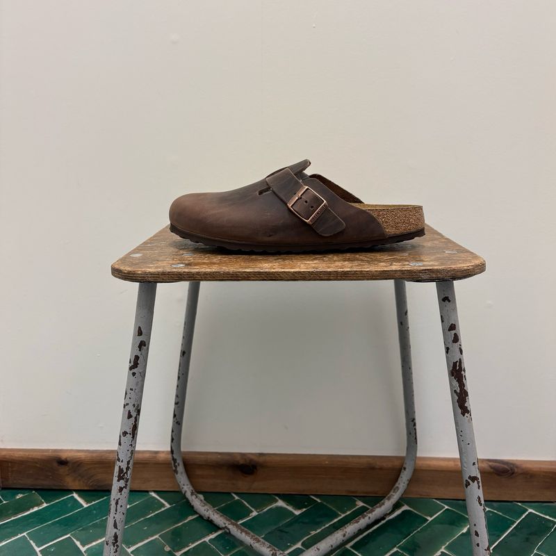 Birkenstock Boston Soft Footbed Oiled Leather Un Habana 159713
