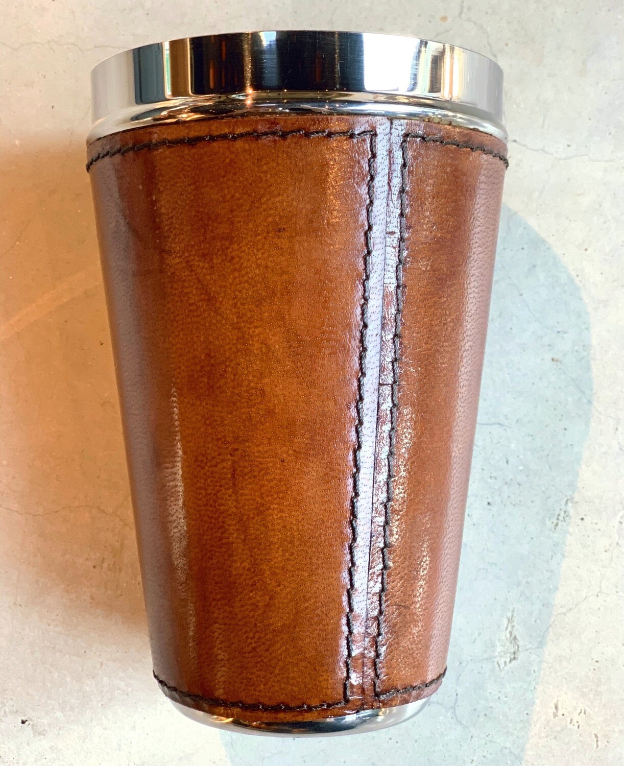 Cocktail Shaker in Leather