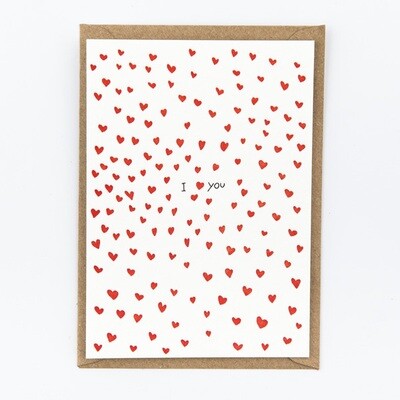 Card: I heart you