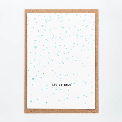Card: Let it snow