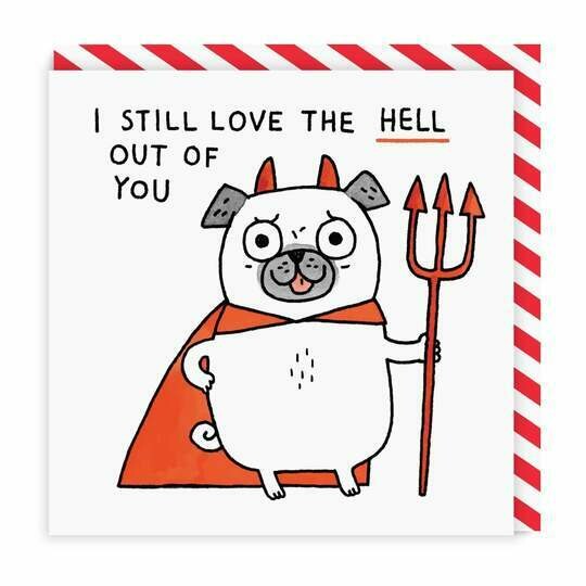 Card: I Still love the hell out of you square