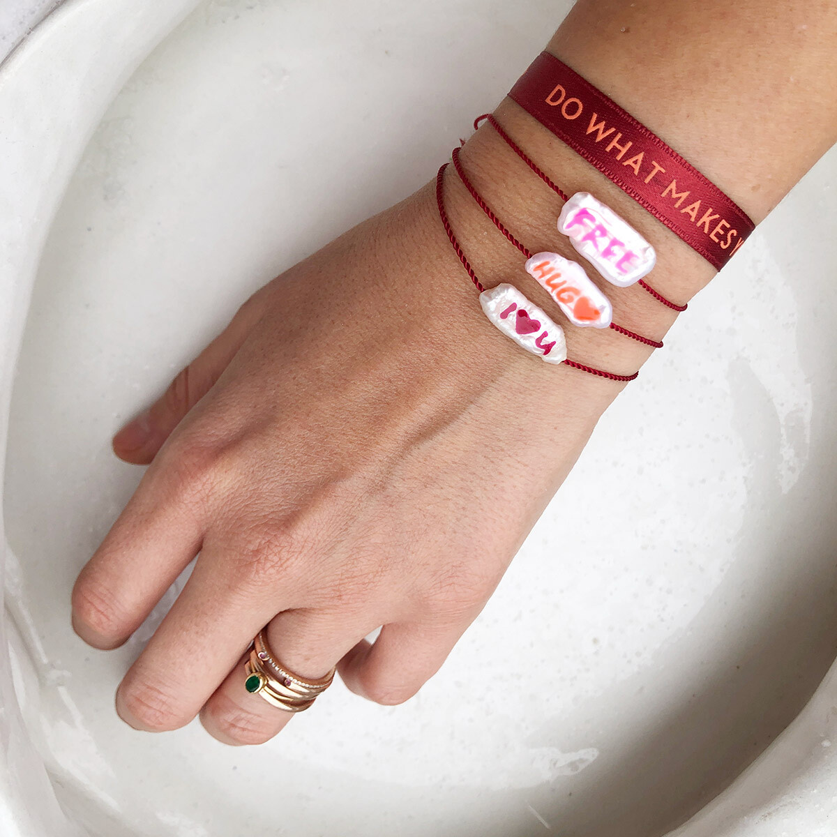 Perlenarmband - Free