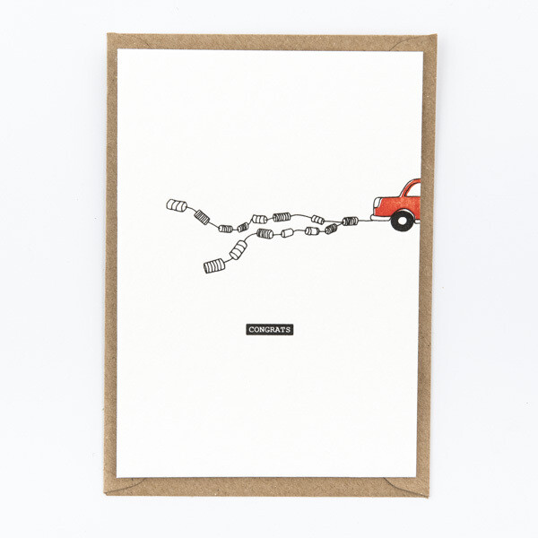 Card: Wedding car Card: Wedding car