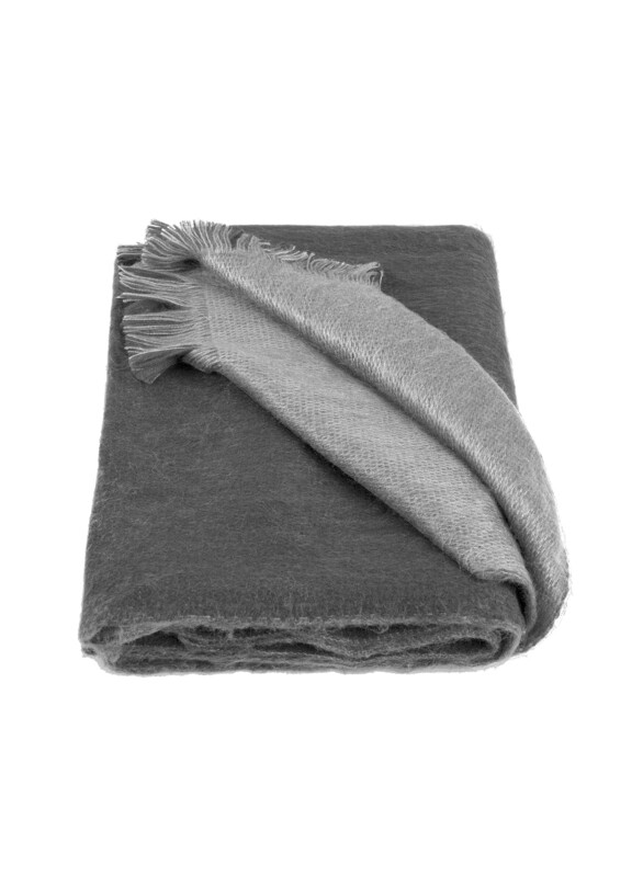 Scarf doubleface grey-dark grey Scarf doubleface grey-dark grey