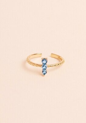 'Nuria' Ring - Blue
