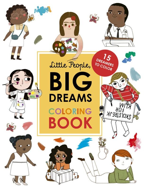 Little People Big Dreams - Colouring Book