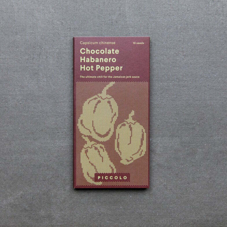 Saatgut-Packung - Hot Pepper Chocolate Habanero