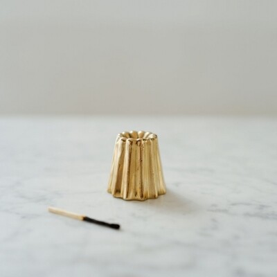 Kerzenhalter - Glänzende Bronze