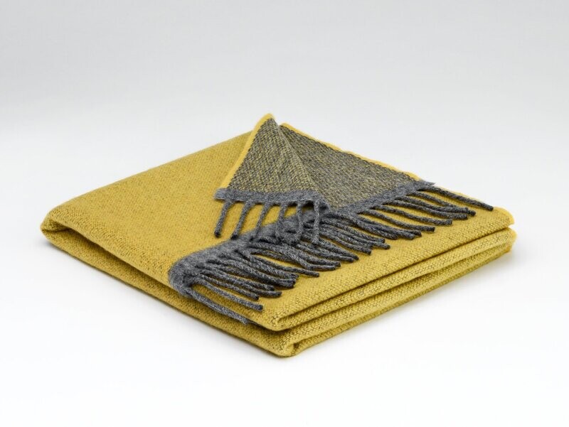 Cashmere Wrap - Dandelion Reversible Cashmere Wrap - Dandelion Reversible