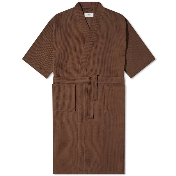 Waffle Bathrobe - Coffee Waffle Bathrobe - Coffee