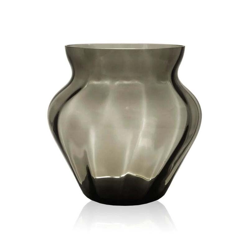 Marika Vase - Black Smoke Marika Vase - Black Smoke