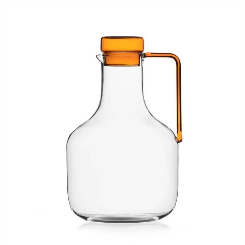 Jug with Lid - Amber Jug with Lid - Amber