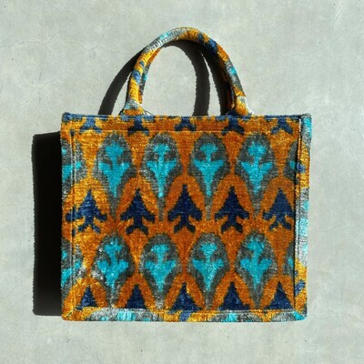 IKAT Tasche - Gelb/Blau IKAT Tasche - Gelb/Blau