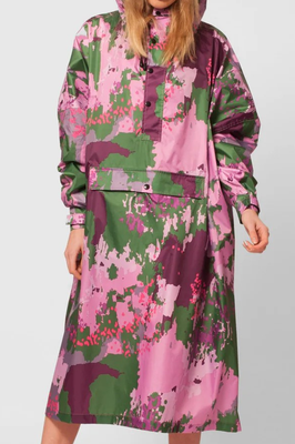 Regen Poncho - Dunkel Pink Regen Poncho - Dunkel Pink