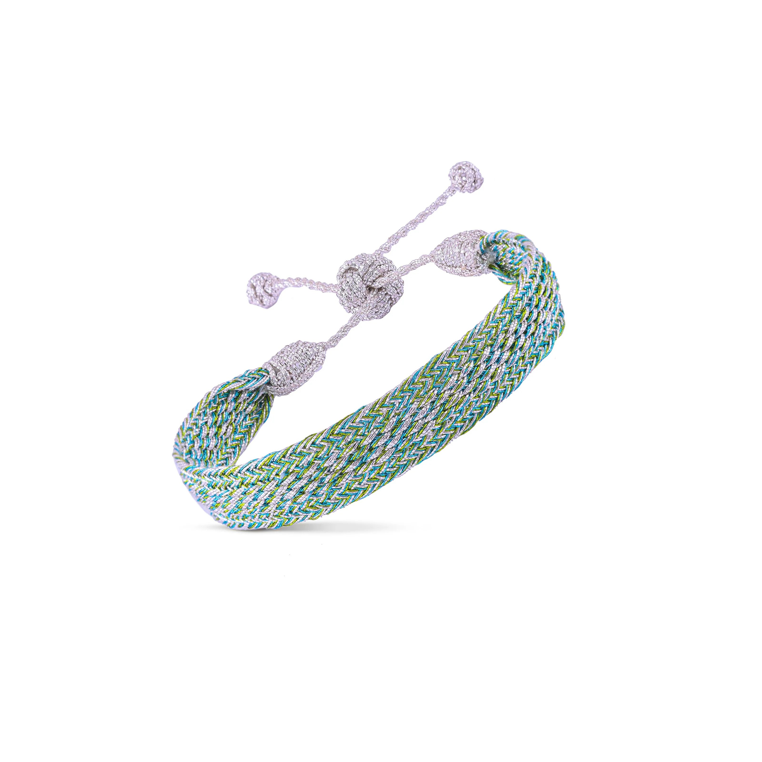 Armband &#39;IZY SILBER/GRÜN&#39;