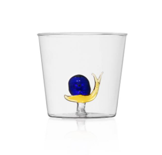 Trinkglas &quot;Schnecke&quot; - Set 2 Stück