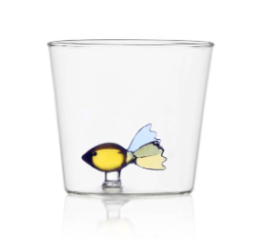 Trinkglas &quot;Fisch&quot; - Set 2 Stück