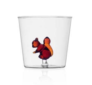Trinkglas &quot;Eichhörnchen&quot; - Set 2 Stück