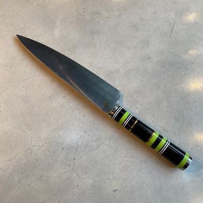 Chef Messer - grün, schwarz